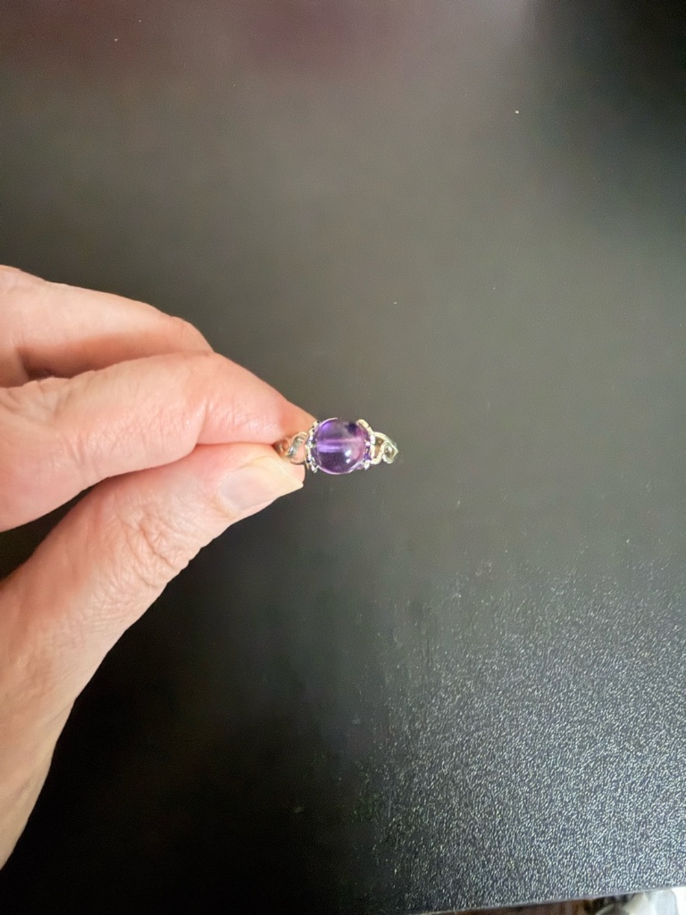 Amethyst ring